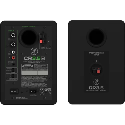 Mackie CR3.5BT Студийные мониторы, 50 вт., 3,5", пара