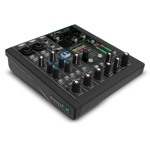 Mackie ProFX6v3+ 6-канальный аналоговый микшер, FX, Bluetooth