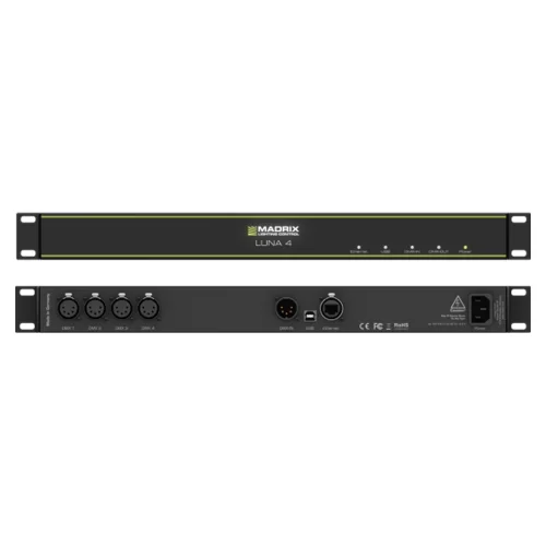 Madrix Luna 4 DMX-дистрибьютор, Art-Net, 4 выхода