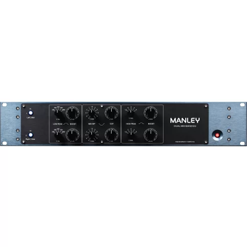 Manley Labs Dual Mid Band EQ 2-канальный ламповый параметрический эквалайзер