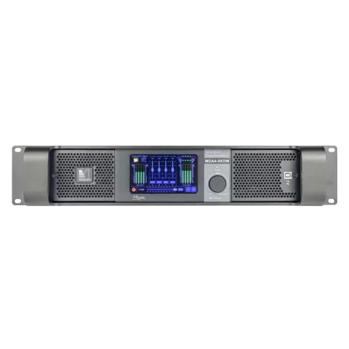 Marani MDA4-6KDM Dante Усилитель мощности 4х1200Вт/4Ом., 4x700Вт/8Ом., DSP, Dante