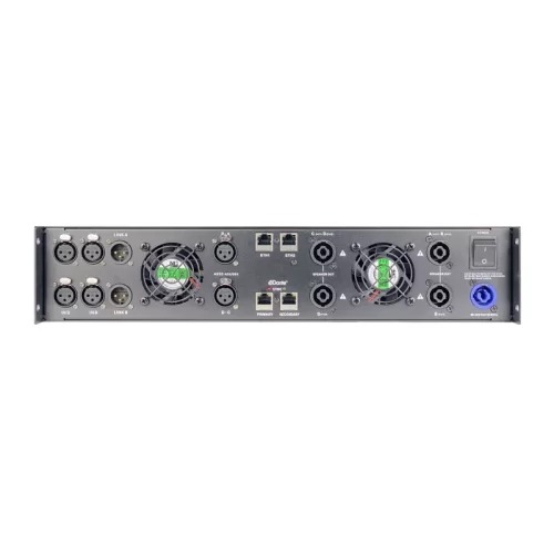 Marani MDA4-6KDM Dante Усилитель мощности 4х1200Вт/4Ом., 4x700Вт/8Ом., DSP, Dante