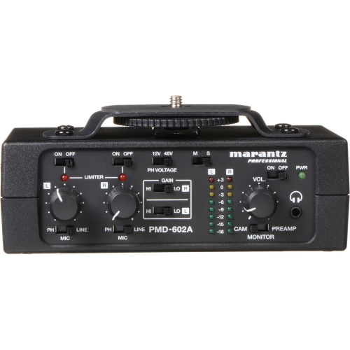 Marantz PMD602A 2-канальный DSLR аудиоинтерфейс