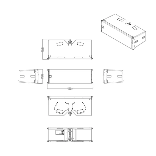 Martin Audio WPL Пассивный элемент ЛМ, 3000 Вт., 2х12"+2х6,5"