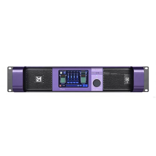 Masters NERO 4_2500 DANTE Усилитель мощности, 4х2500 Вт., DSP, Dante