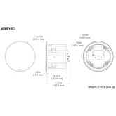 Meyer Sound ASHBY-5C Активный потолочный громкоговоритель, 440 Вт., 5"