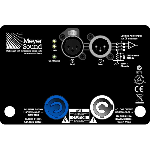 Meyer Sound MJF-208 Активный сценический монитор, 1770 Вт., 2x8"+3"
