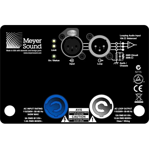 Meyer Sound MJF-210 Активный сценический монитор, 1950 Вт., 2x10"+4"