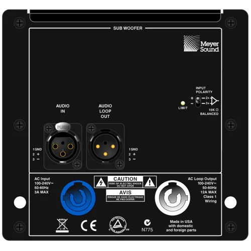 Meyer Sound MM-10AC Активный сабвуфер, 440 Вт., 10"
