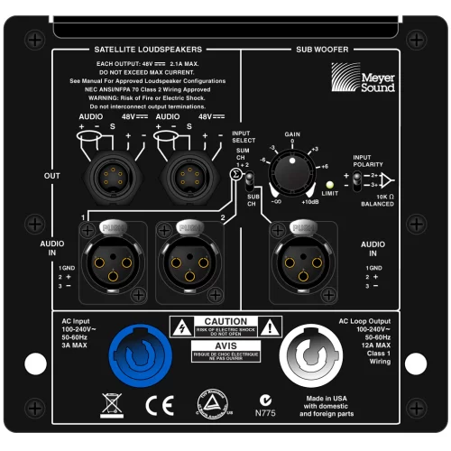 Meyer Sound MM-10ACX Активный сабвуфер, 440 Вт., 10"