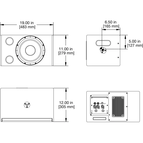 Meyer Sound MM-10ACX Активный сабвуфер, 440 Вт., 10"