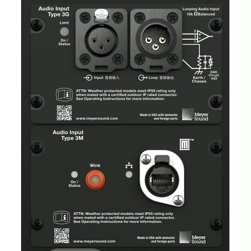 Meyer Sound PANTHER-L Активный элемент ЛМ, 1100 Вт., 2х12"+2х3", IP55