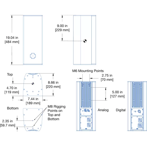 Meyer Sound ULTRA-X20 Активная АС, 860 Вт., 2x5"