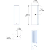 Meyer Sound UP-4slim Активная АС, 500 Вт., 2x4"