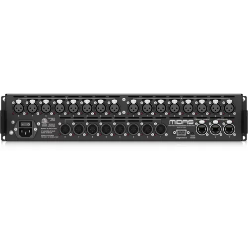 Midas DL153 24-канальный блок входов-выходов, 2 x AES50, 16 х 8 аналог