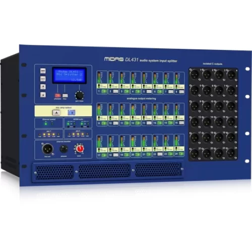 Midas DL431 Микрофонный сплиттер, 24х72