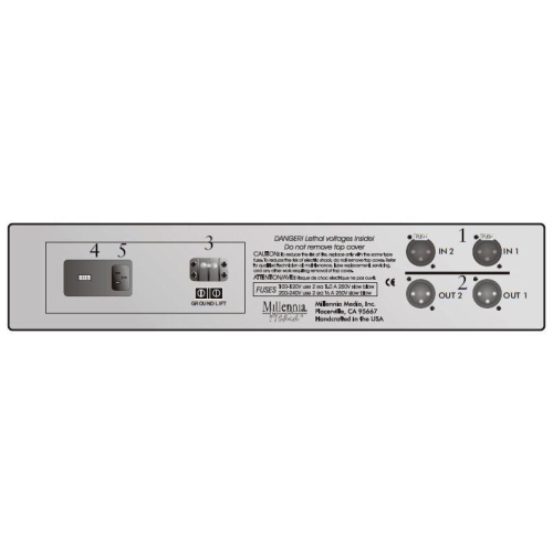 Millennia Media TCL-2 Platinum 2-канальный ламповый/транзисторный опто-компрессор, лимитер