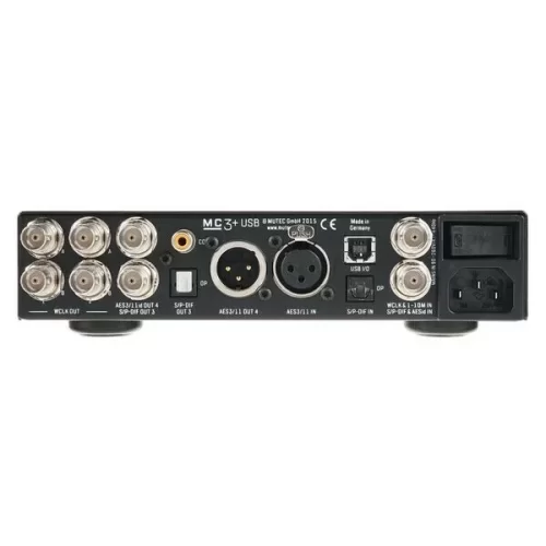 Mutec MC3+ USB Black Мастер-клок и реклокер, USB-интерфейс