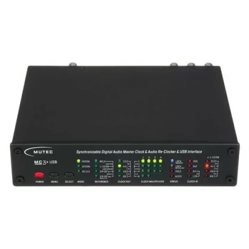 Mutec MC3+ USB Black Мастер-клок и реклокер, USB-интерфейс