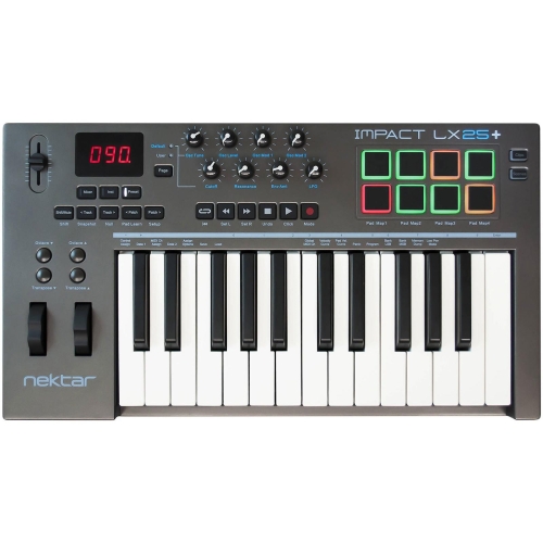 Nektar Impact LX25+ MIDI клавиатура, 25 клавиш