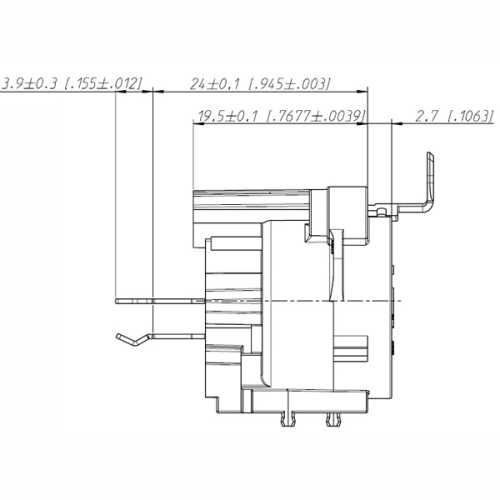 Neutrik NC3FAV1 Панельный разъем XLR female, вертикальная установка на ПП