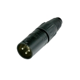 Neutrik NC3MX-BAG Разъем XLR кабельный, 3 контакта, гнездо, черный