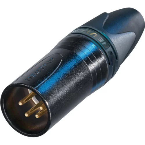 Neutrik NC4MX-BAG Кабельный разъем XLR, 4 контакта, штекер