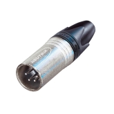 Neutrik NC4MXX-D Разъем XLR, 4 контакта, штекер, на кабель диаметром 3.5 - 8 мм