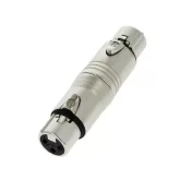 Neutrik NA3FF Переходник XLR "мама" - XLR "папа" (гнезда)