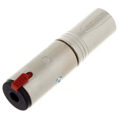 Neutrik NA3MJ Переходник XLR male - Стерео 6.3 мм Jack female