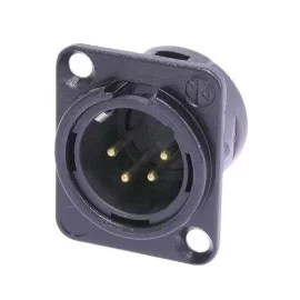Neutrik NC4MD-L-BAG-1 Панельный разъём XLR "папа"