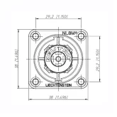 Neutrik NLT8MP-BAG  Панельный разъем Speakon