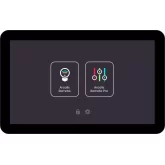Nicolaudie Architectural NATOUCH-1 Настенный сенсорный контроллер для управления DINA или STICK