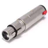 Nordfolk NCA5125 Переходник XLR female <=> 6.3 мм stereo Jack (TRS) female