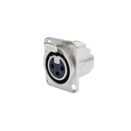 Nordfolk NCX5005 Панельный разъем XLR female 3 pin, хром