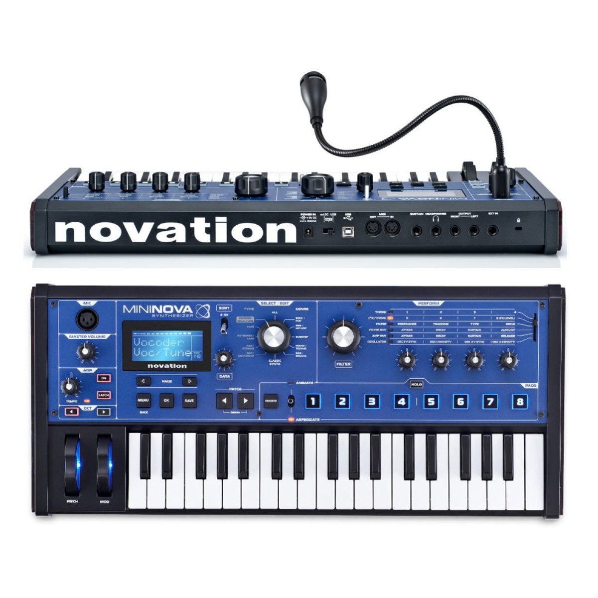 Электронное звучание. Синтезатор Novation Mininova. Аналоговый синтезатор Novation Mininova. Novation 37. Novation Ultranova Synthesizer.