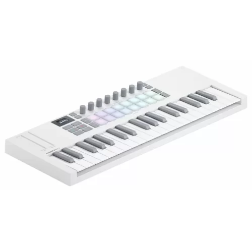 Novation Launchkey Mini 37 MK4 White MIDI клавиатура, 37 клавиш