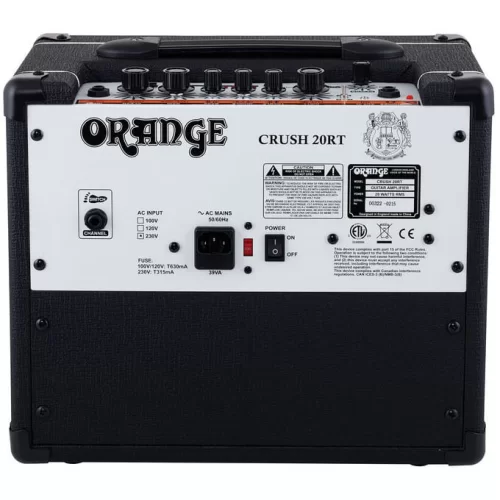 Orange Crush 20RT BK Гитарный комбоусилитель, 20 Вт., 8"