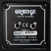 Orange JR212BK Гитарный кабинет, Jim Root Sig, 2х12"