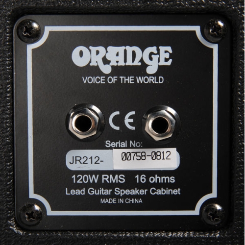 Orange JR212BK Гитарный кабинет, Jim Root Sig, 2х12 дюймов