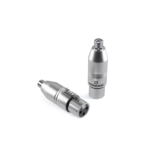 PROCAST cable B-XLRf/RCAf Адаптер XLR (female) / RCA (female)