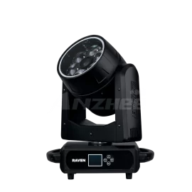 PROCBET RAVEN Wash 7x40 K Вращающаяся голова Wash, 1х60 Вт., 7х40 Вт., RGBW, B-EYE, LED-кольцо