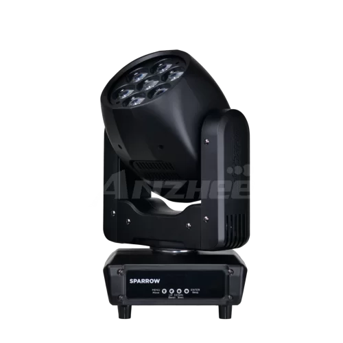 PROCBET SPARROW Wash RGBW Zoom Вращающаяся голова Wash, 7х15 Вт., RGBW