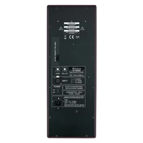PSI Audio A214-M Studio Red Студийный монитор, 160 Вт., 2х6"
