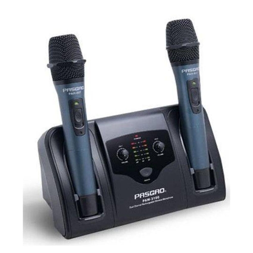 Pasgao PAW3100C/PAH907C Радиосистема с двумя ручными микрофонами