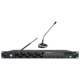 Pasgao WAM400/PDE40W Беспроводная конференц-система на 4 микрофона