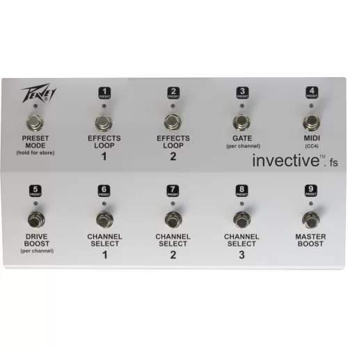 Peavey invective 120 Head Ламповый гитарный усилитель, 120 Вт.