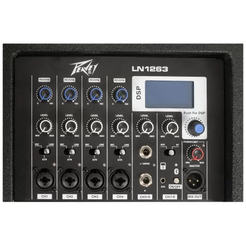 Peavey LN 1263 Активная АС, 1200 Вт., 12"+6х2,75", Bluetooth