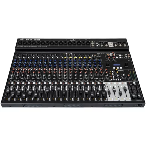 Peavey PV 22 20-канальный микшерный пульт, MP3, Bluetooth