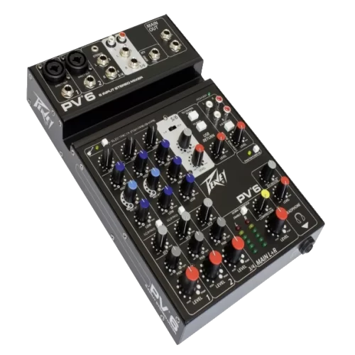 Peavey PV 6 6-канальный аналоговый микшерный пульт